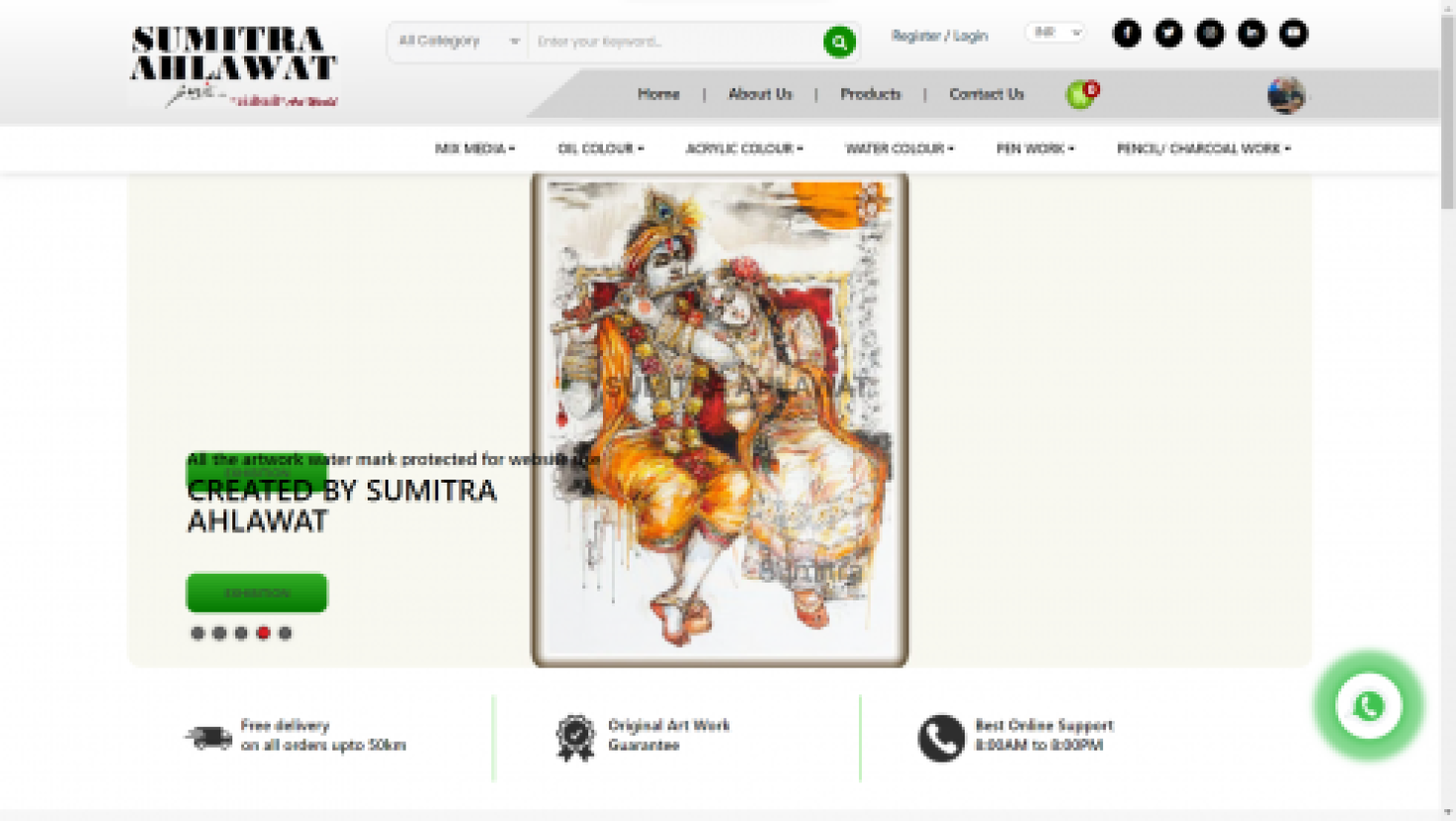 Art and Painting Website